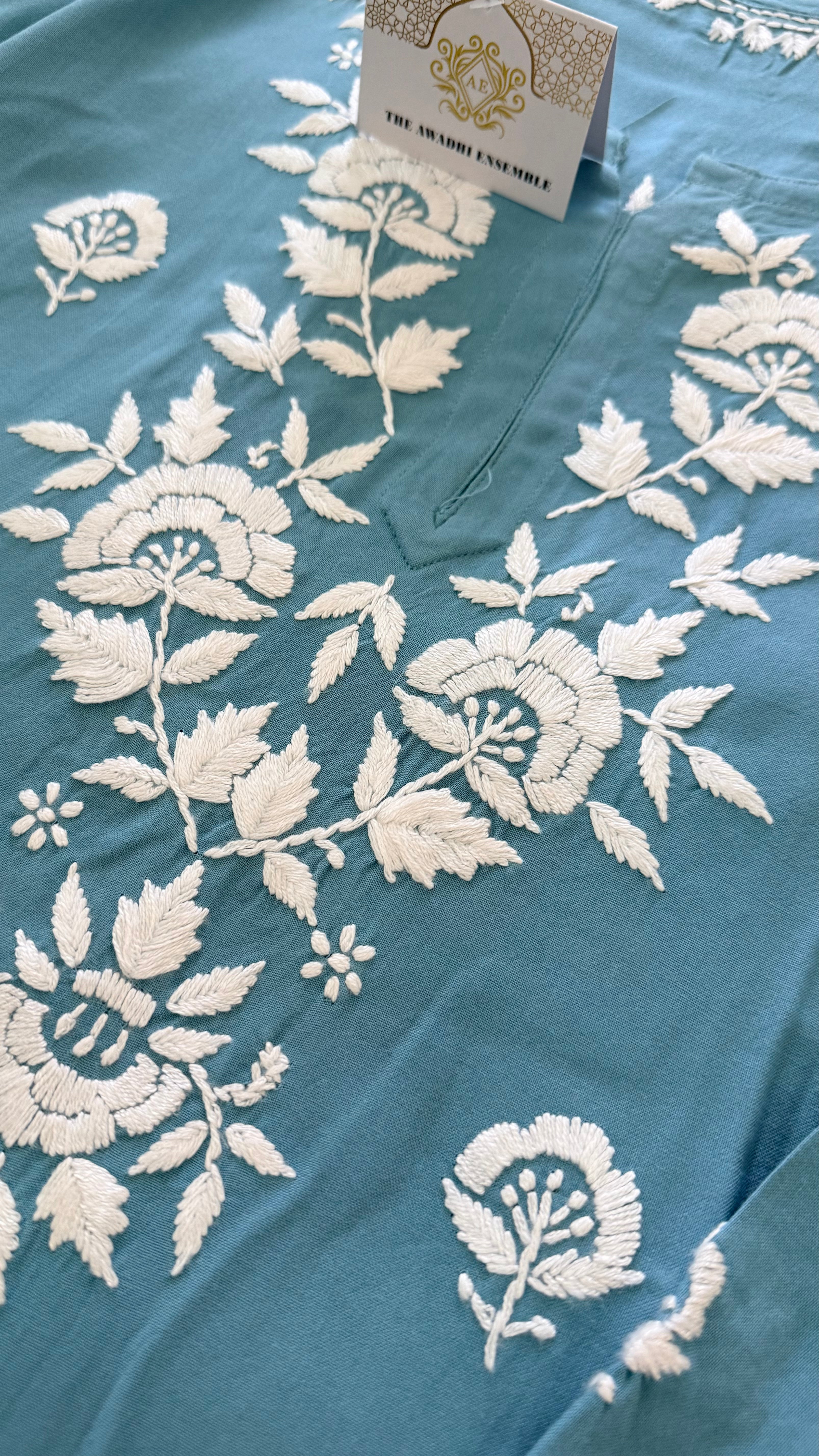 Modal Chikankari Tops