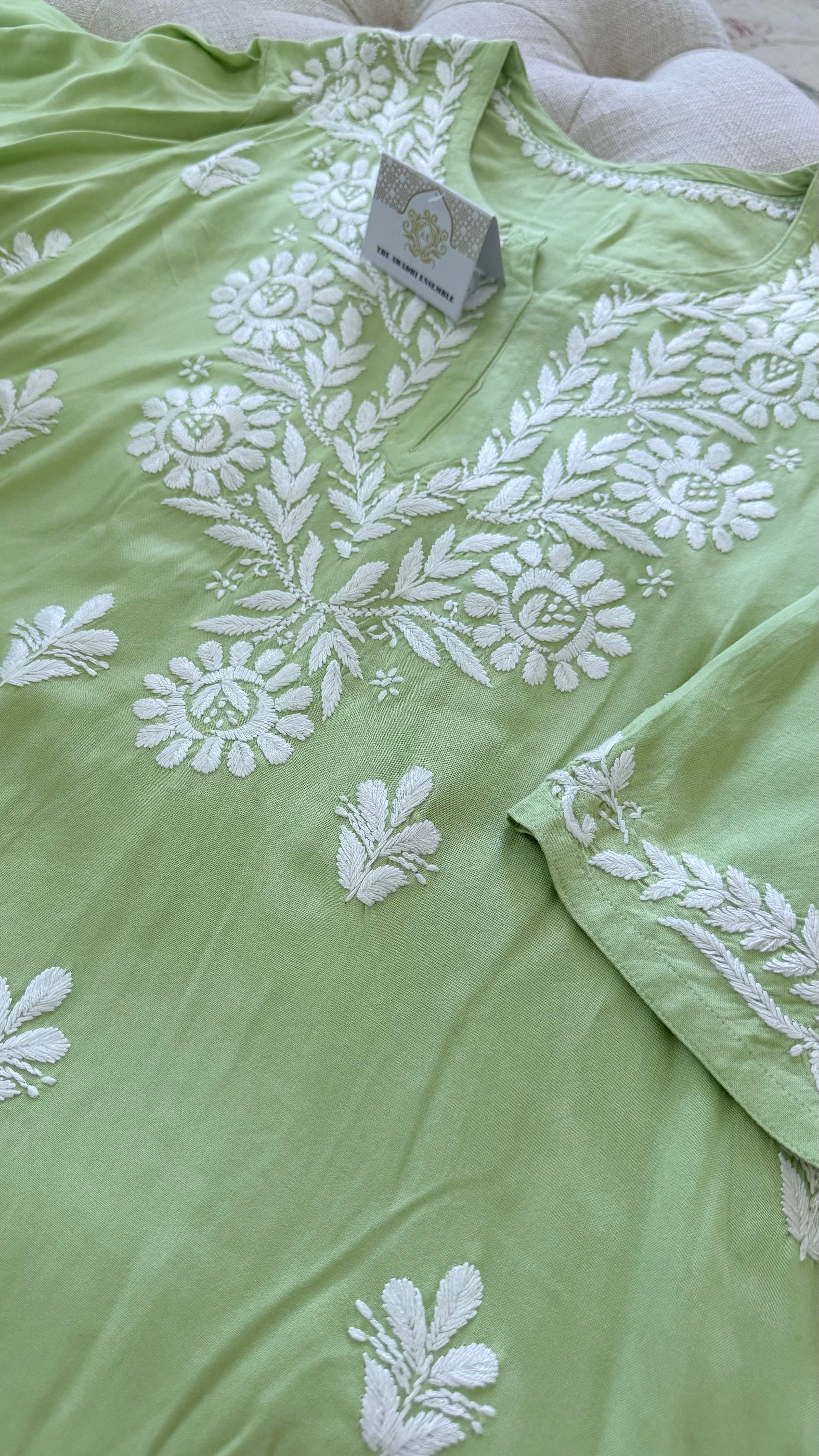 Modal Chikankari Tops