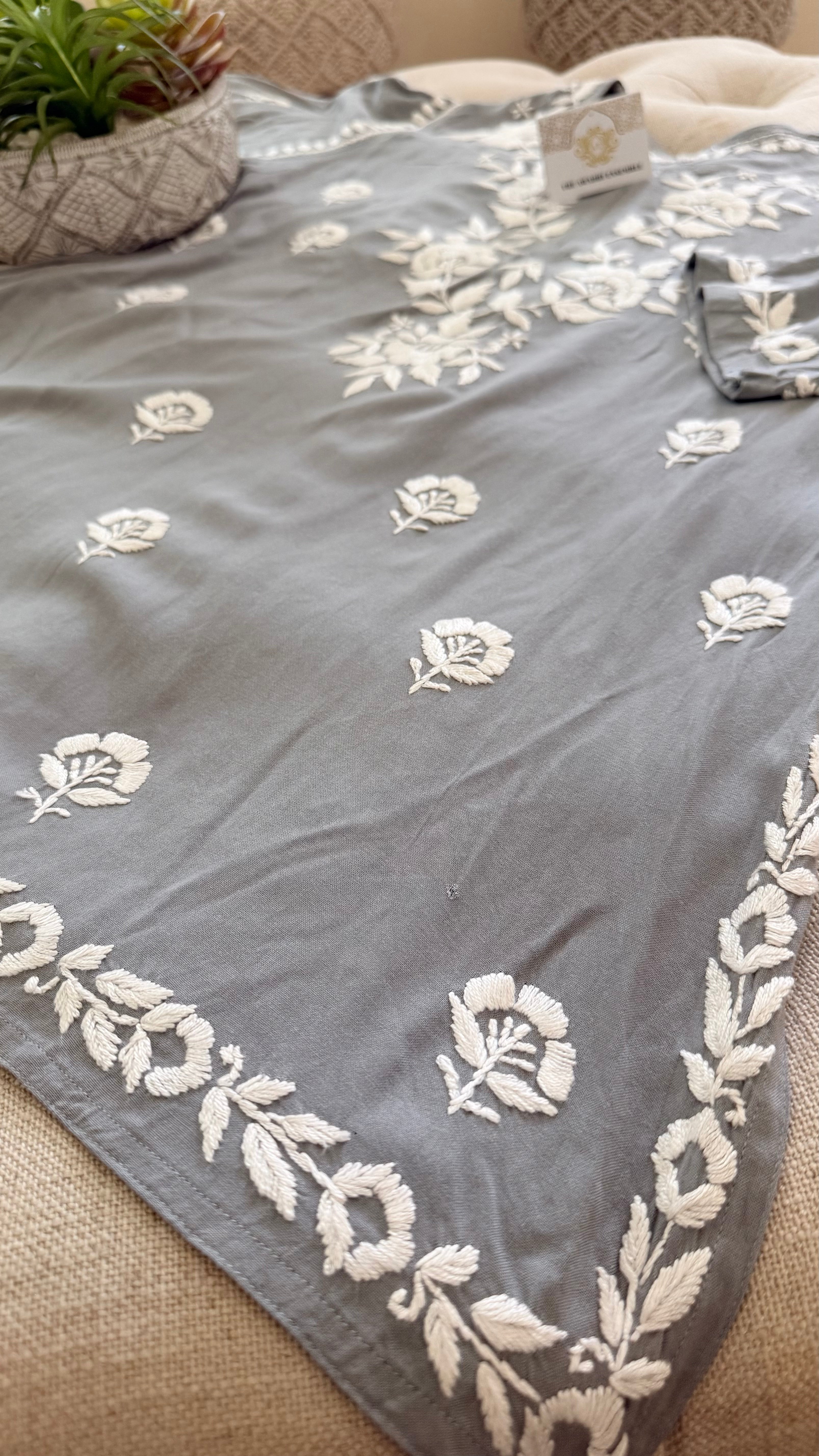 Modal Chikankari Tops