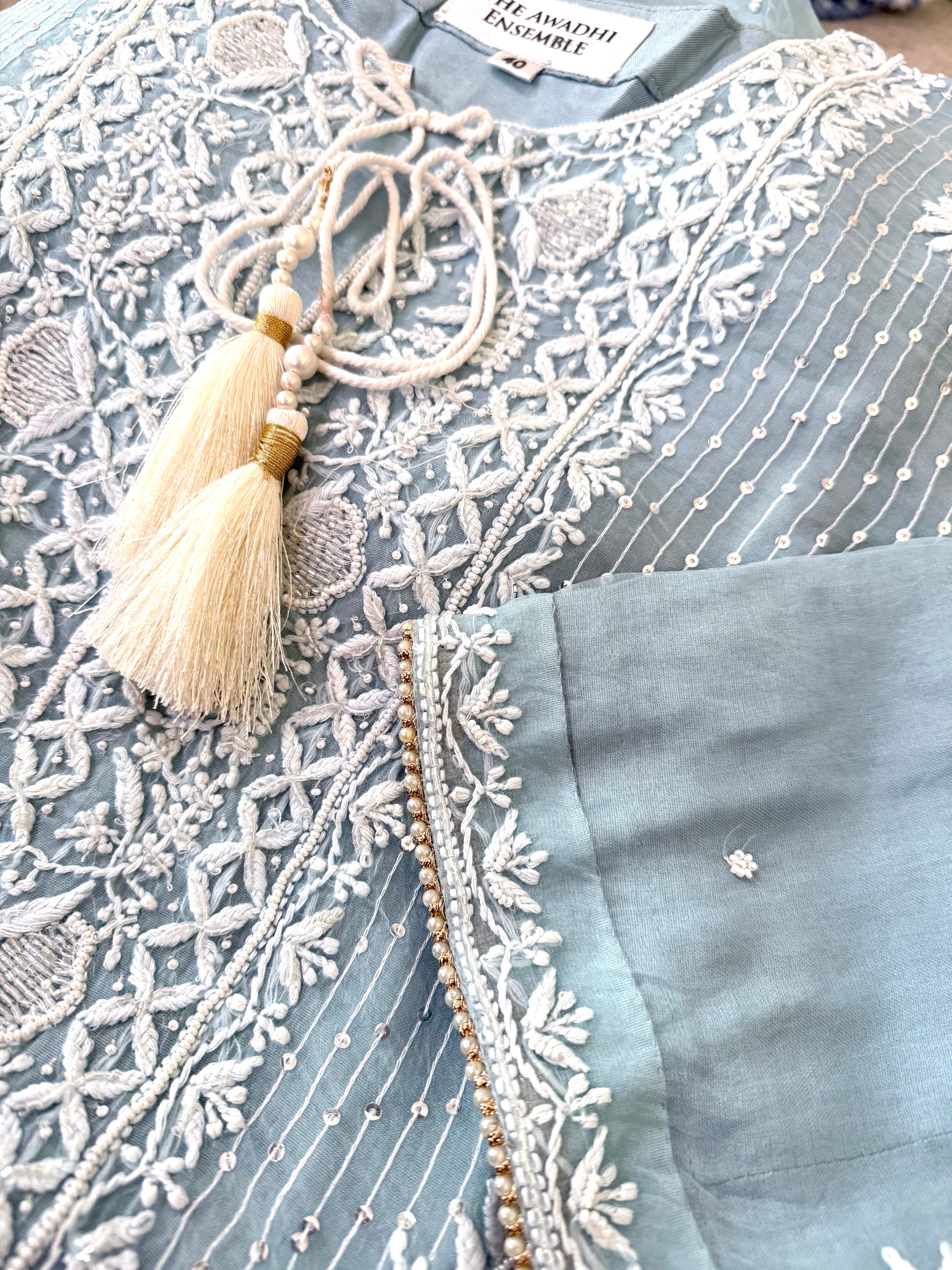 Ghazal: Organza Ready to Wear Set