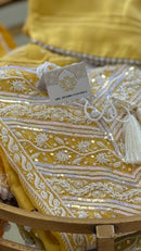 Ghazal: Pure Organza Silk Ready to Wear Set