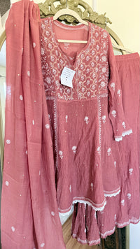 Mul Chanderi Ready to Wear Gharara set