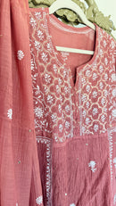 Mul Chanderi Ready to Wear Gharara set
