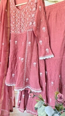 Mul Chanderi Ready to Wear Gharara set