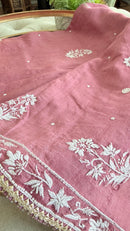 Moonga Silk Saree- Plum