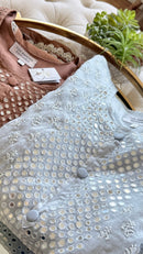 Mul Chanderi Ready to Wear Chikankari Set