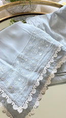 Mul Chanderi Ready to Wear Chikankari Set