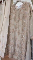 Tissue Silk A Line Panel Suits