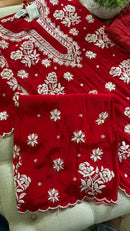 Crepe Silk Ready to Wear 3 piece sets