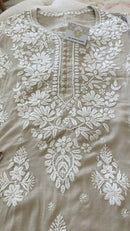 Muslin Chikankari 2 piece Palazzo set