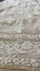 Muslin Chikankari 2 piece Palazzo set