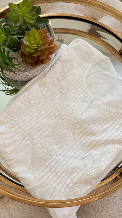 Cotton Short Top White