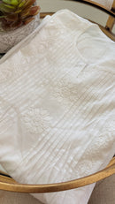 Cotton Short Top White