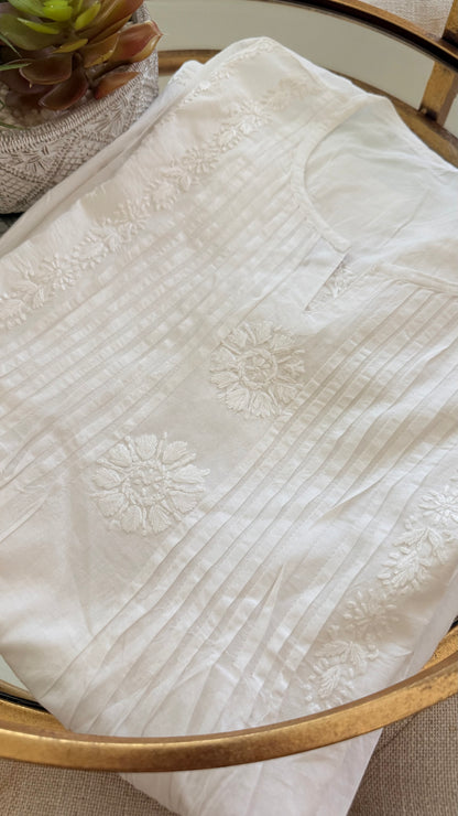 Cotton Short Top White