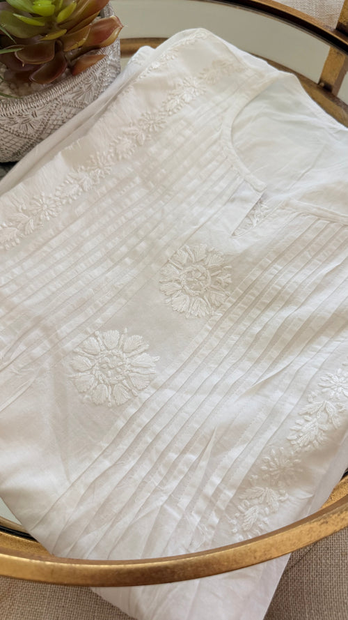 Cotton Short Top White