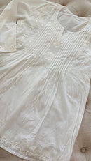 Cotton Short Top White