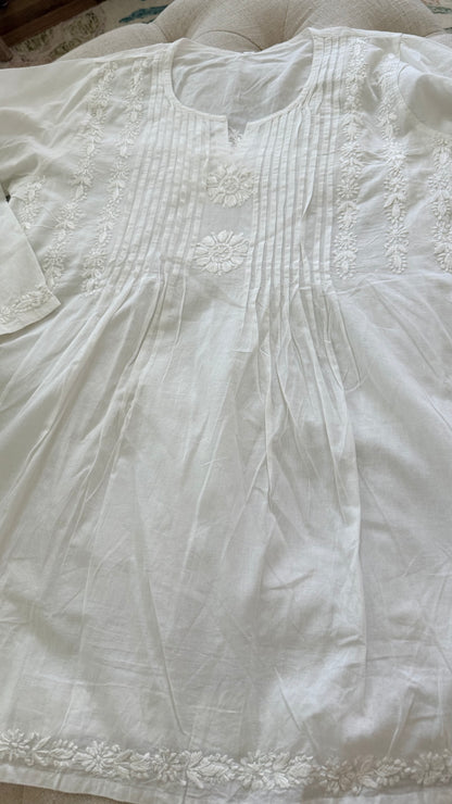 Cotton Short Top White