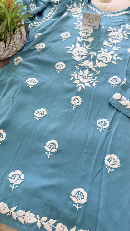 Modal Chikankari Tops