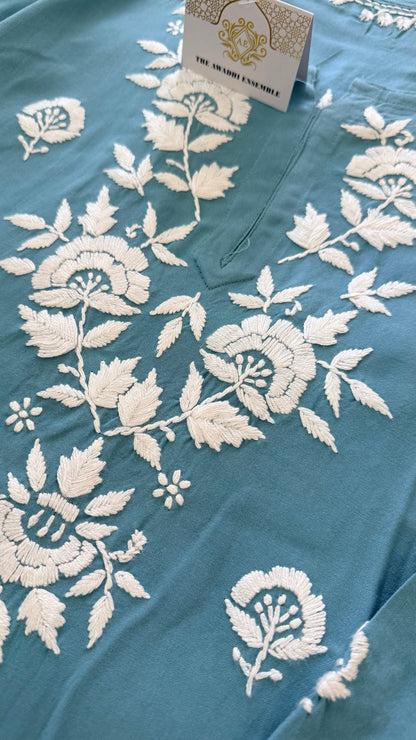Modal Chikankari Tops
