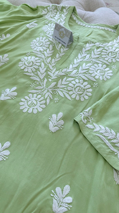 Modal Chikankari Tops