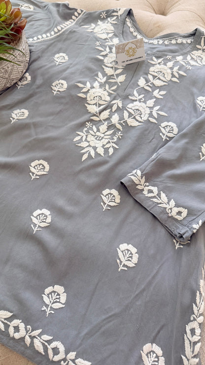 Modal Chikankari Tops