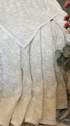 Kota Doriya Saree with Tepchi Work- Pista Green