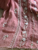 Mul Chanderi Anarkali Ready to Wear Set