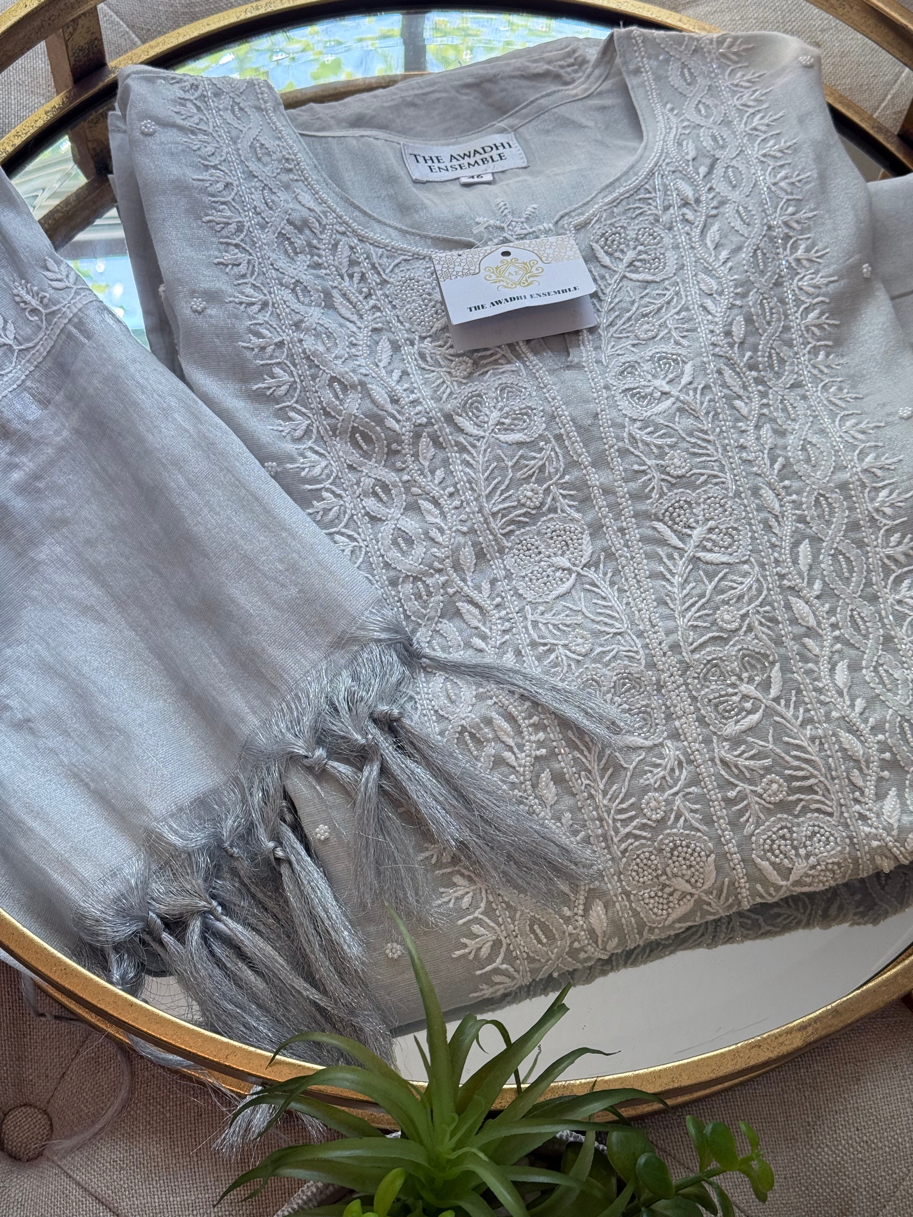 Tissue Ready to Wear Set: Silver