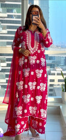 Crepe Silk Ready to Wear 3 piece sets