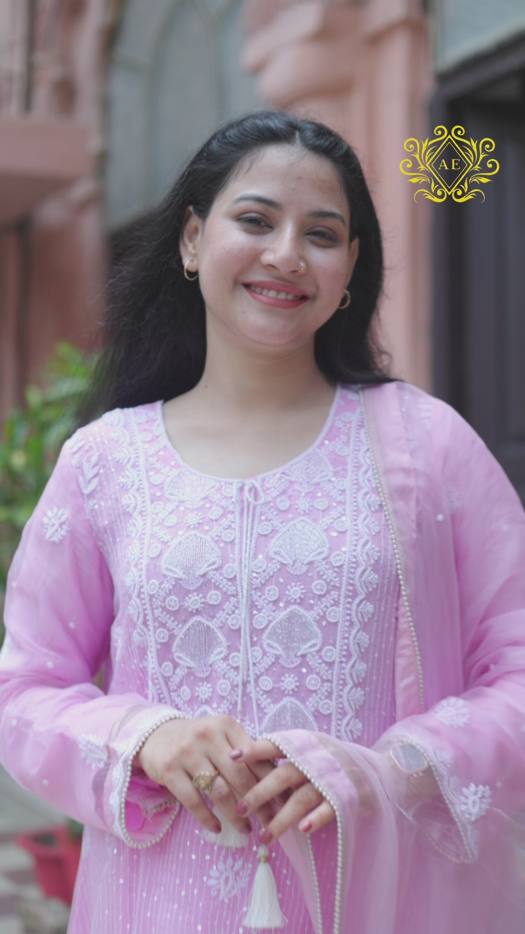 Ghazal: Organza Ready to Wear Set