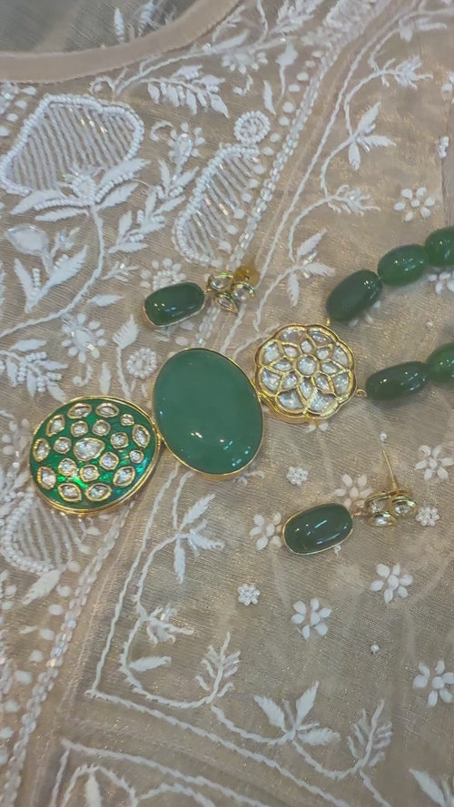 Tissue Silk Gown Style Ready to Wear Set