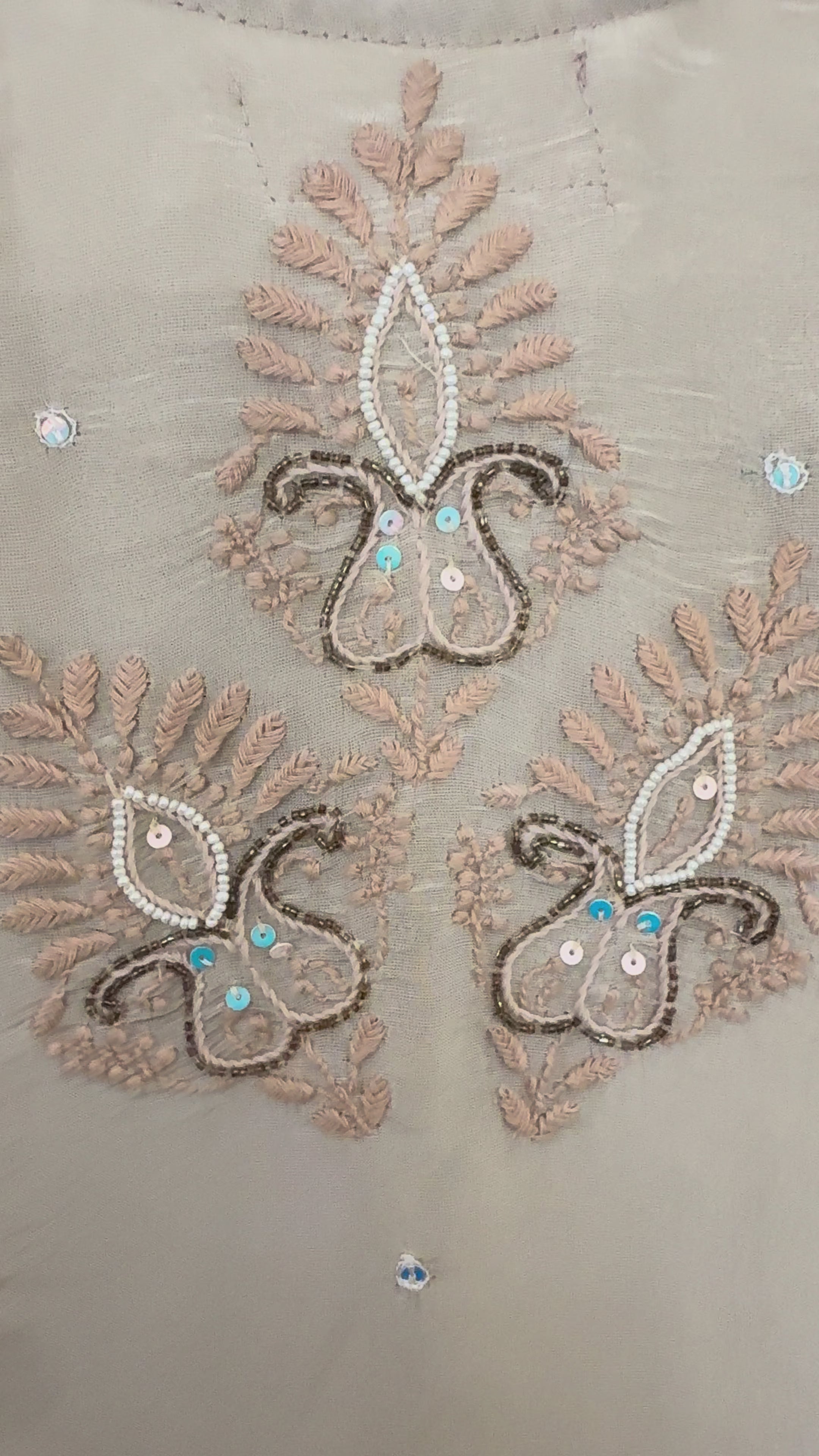 Tissue Silk A Line Panel Suits