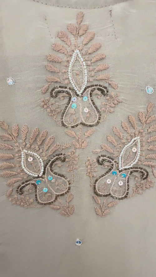 Tissue Silk A Line Panel Suits