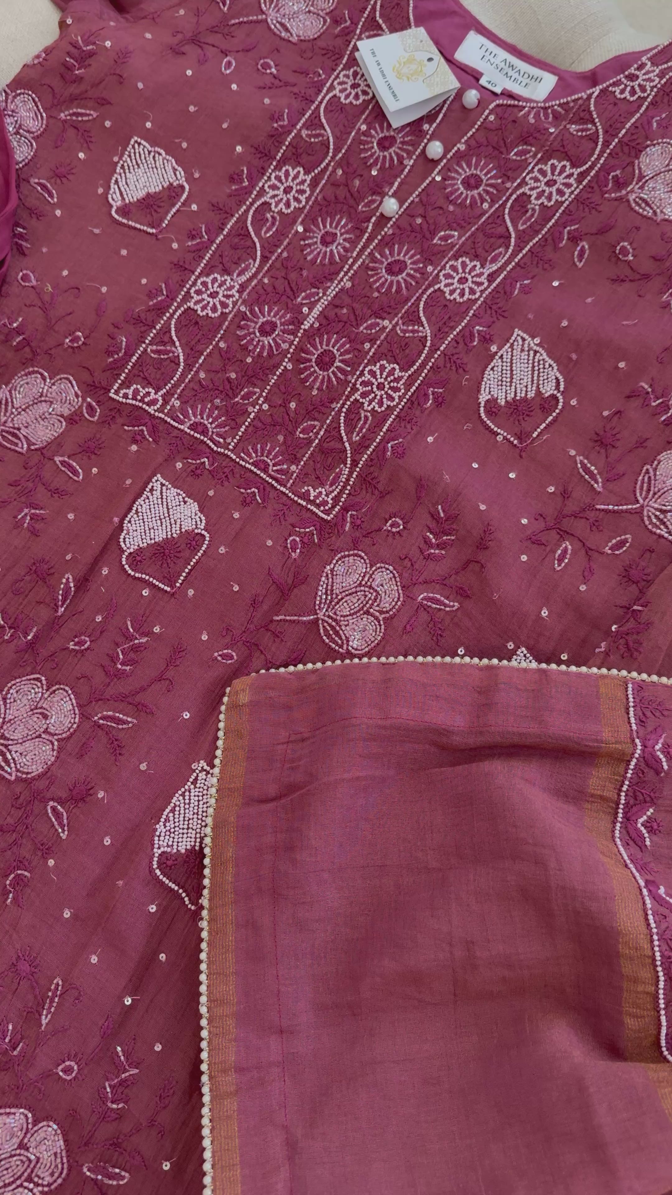 Tissue Silk Ready to Wear Suit Set