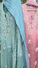 Mul Chanderi Kaftan Sets