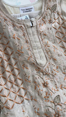 Tissue Silk Anarkali- 3 piece Ready to Wear